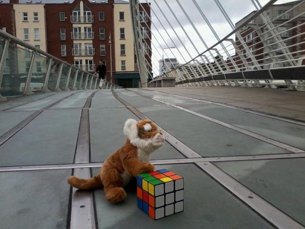 Dublin Bridge rubix cube