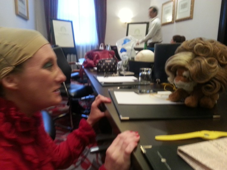 We had fun with wigs...great craic!