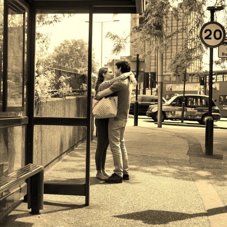 True Love at a Bus Stop