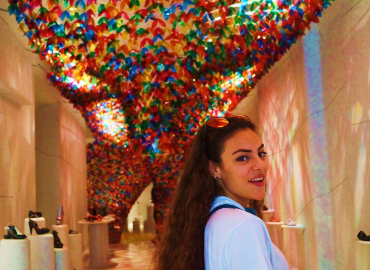 Faris is the Melissa shop