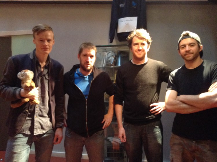 Manus Halligan, John Cronin, Ross Dungan and Trevor O'Connell