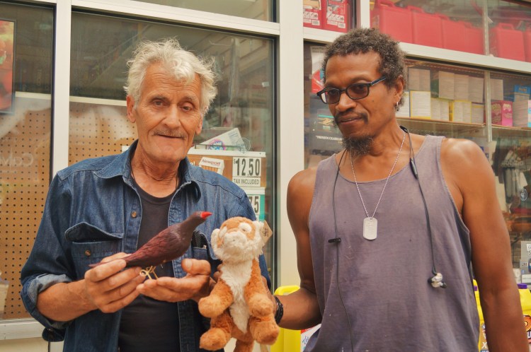 He had his own Bird and produced it for the photo