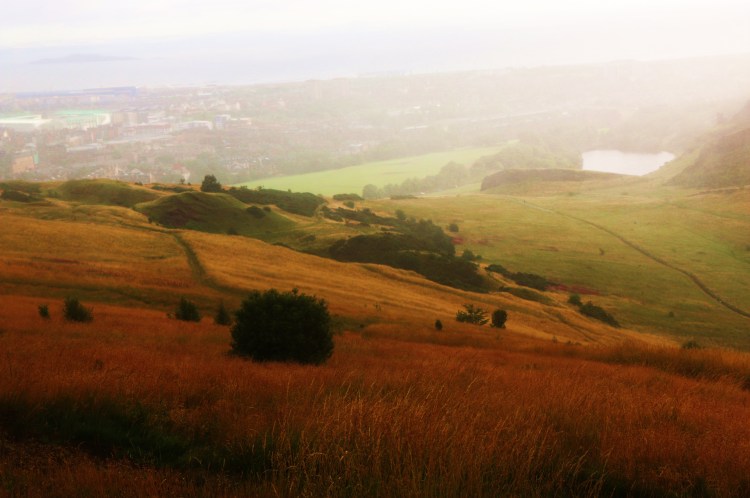 A the mist rolled in