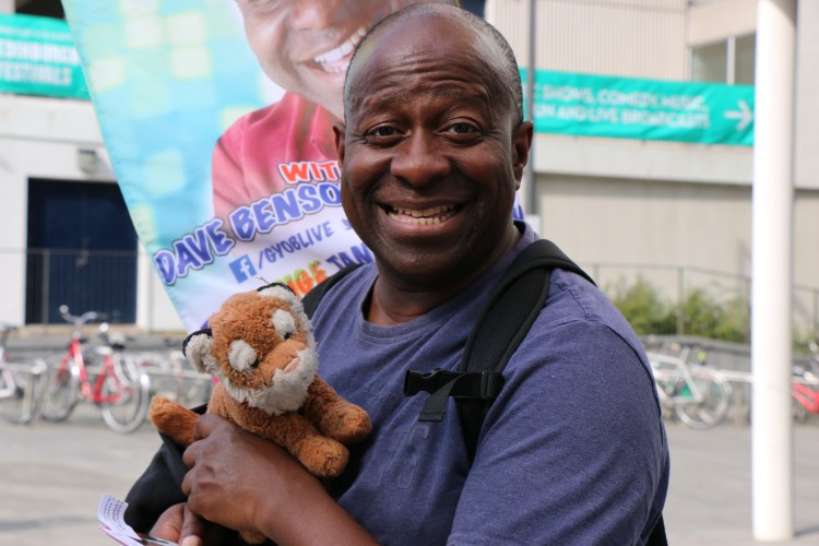 dave benson close up