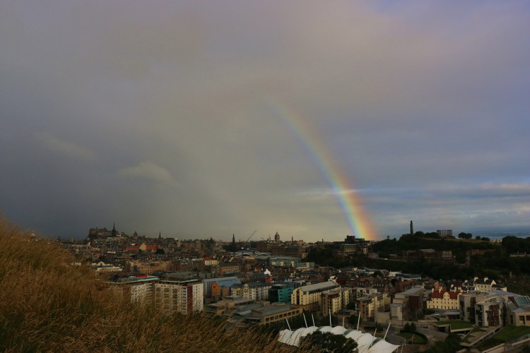 Rainbow getting bigger