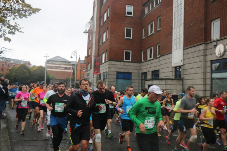 Runners having a tough time