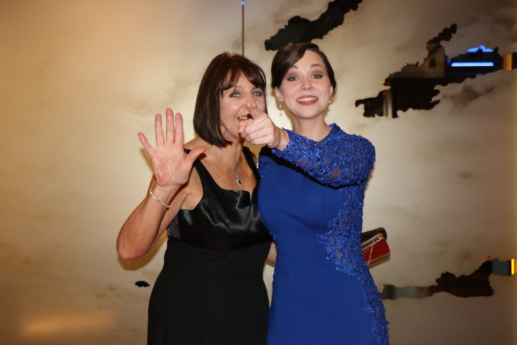 Sarah Greene and Mum Great Photo